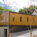 Timber cladded modular building, in Waterfall, Co. Cork